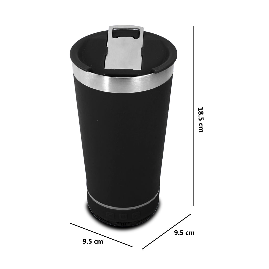 VASO CON BOCINA BLUETOOTH INTEGRADA