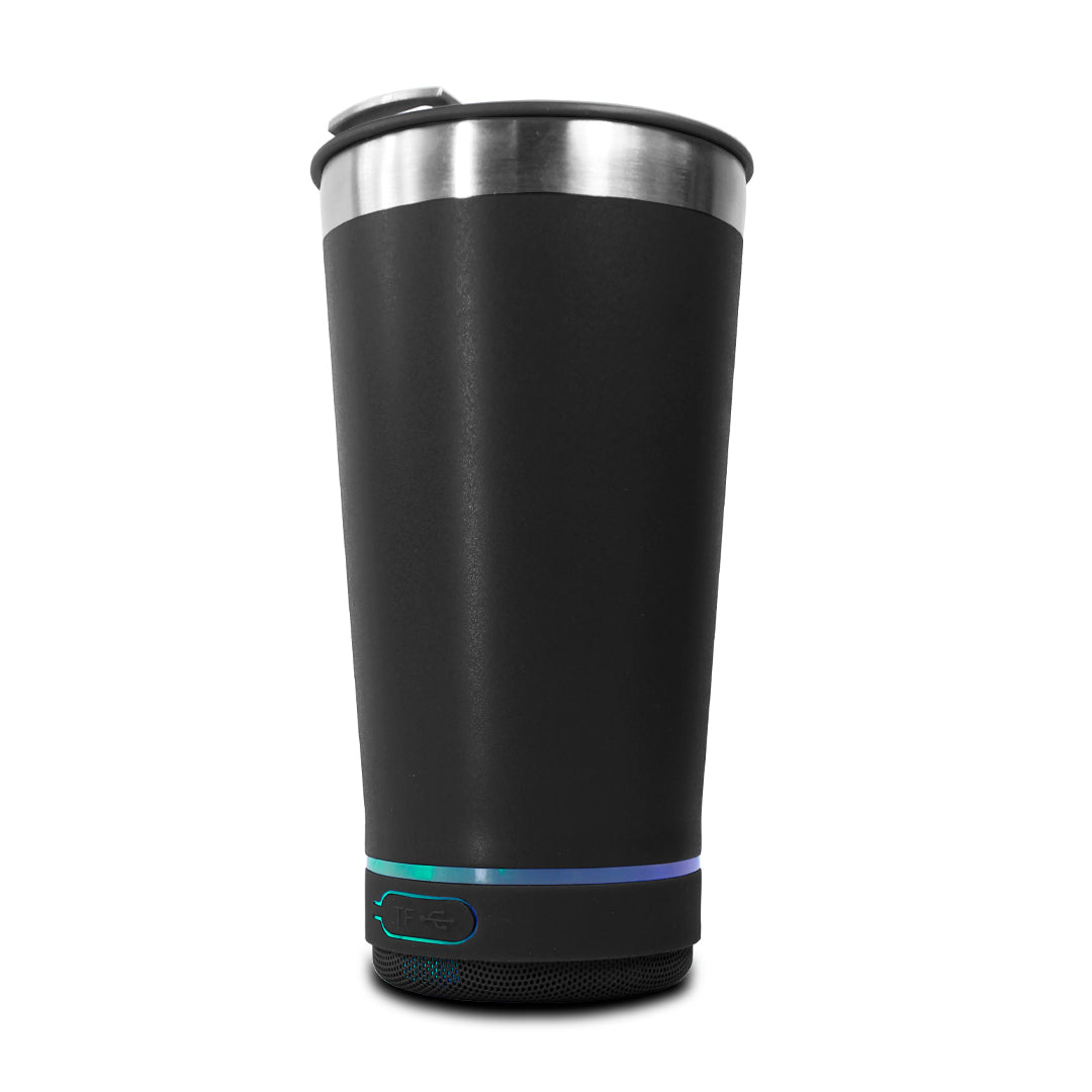 VASO CON BOCINA BLUETOOTH INTEGRADA
