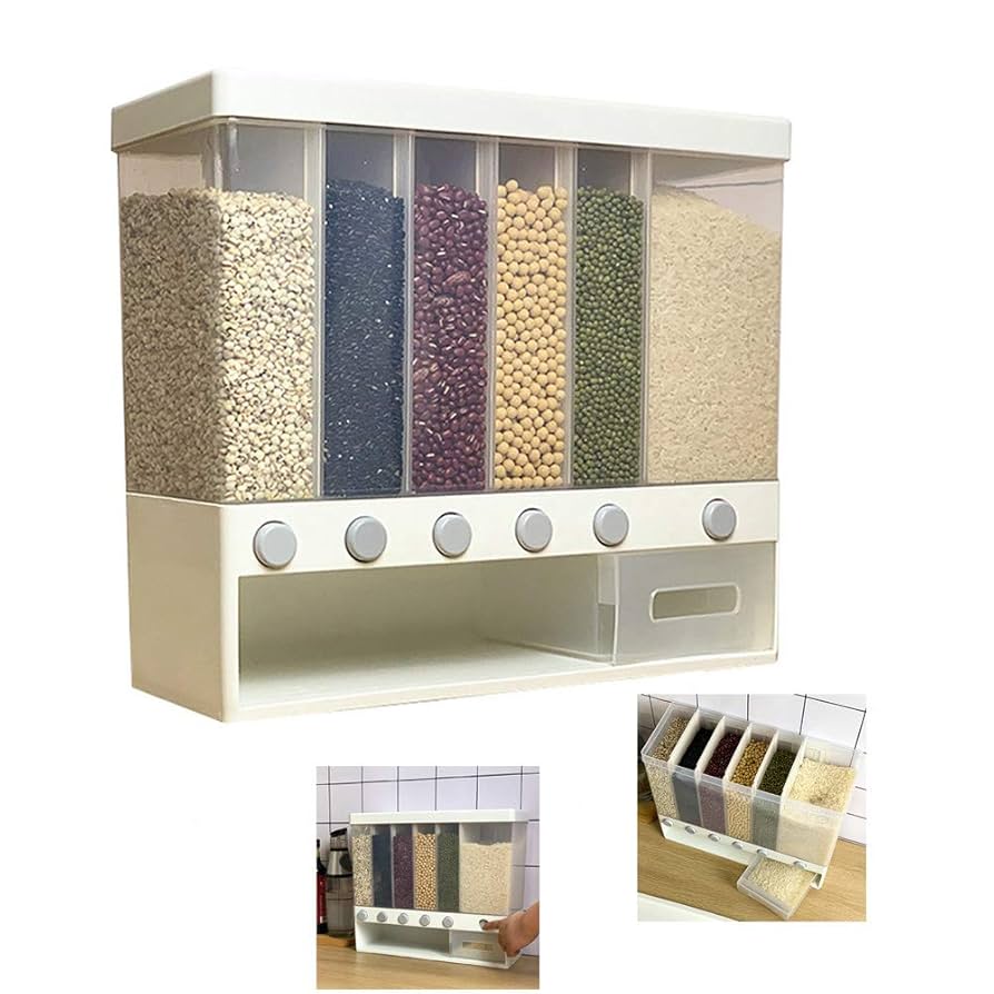 DISPENSADOR DE ALIMENTOS SECOS