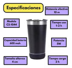 VASO CON BOCINA BLUETOOTH INTEGRADA