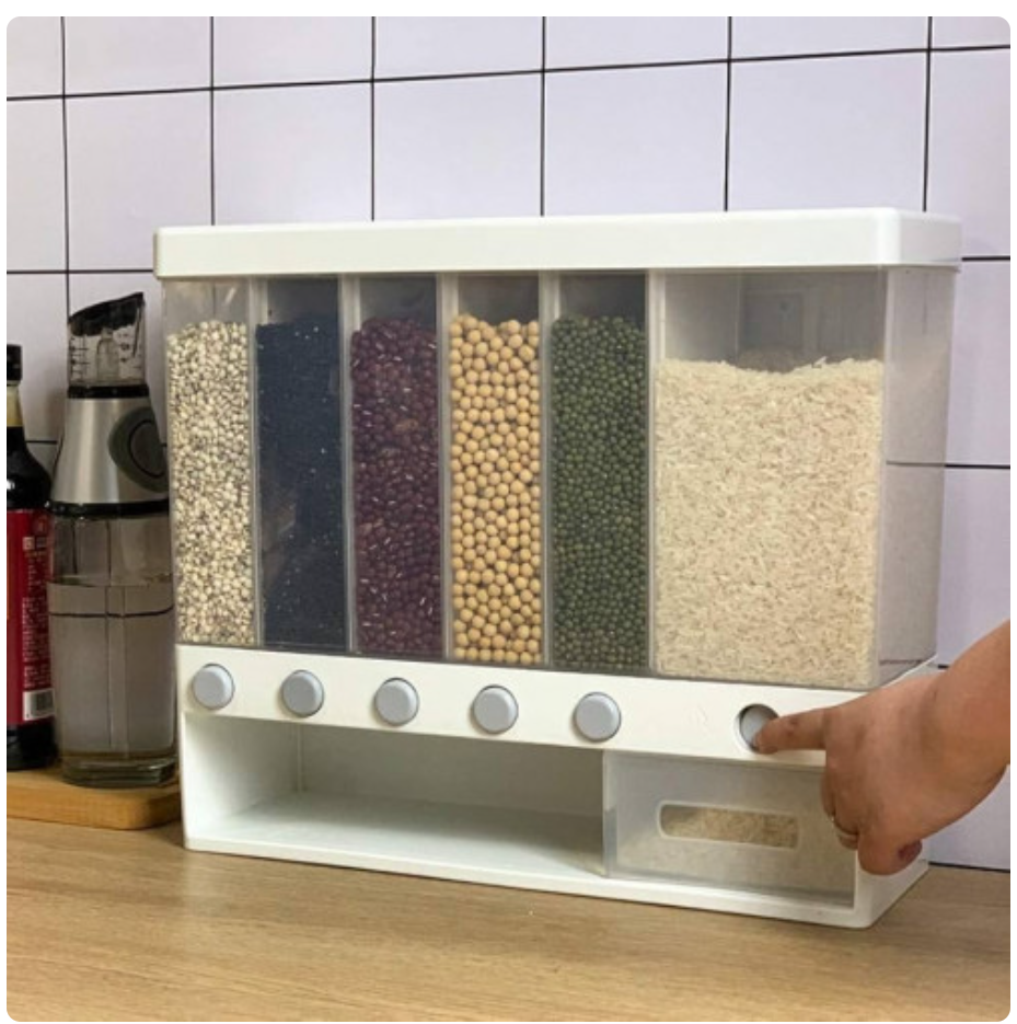 DISPENSADOR DE ALIMENTOS SECOS