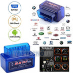 Escáner Automotriz ELM327 Bluetooth – ¡Diagnóstico Fácil y Rápido!