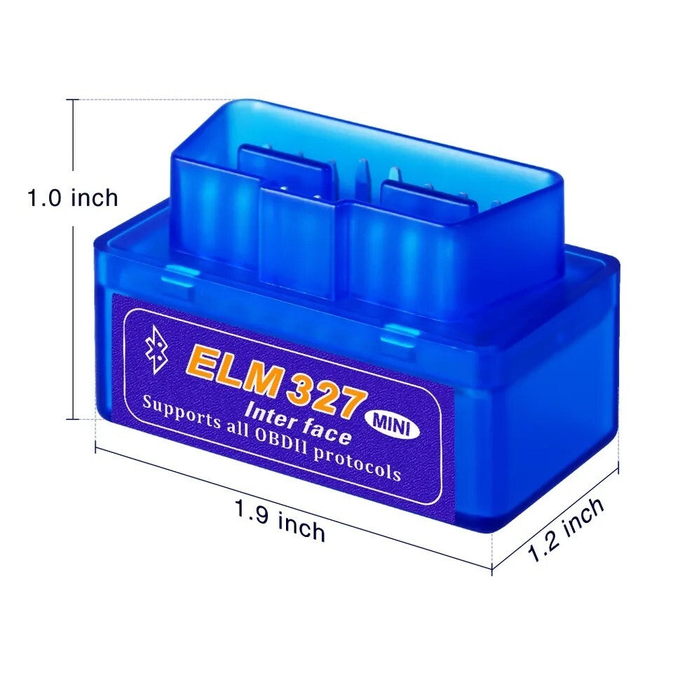Escáner Automotriz ELM327 Bluetooth – ¡Diagnóstico Fácil y Rápido!